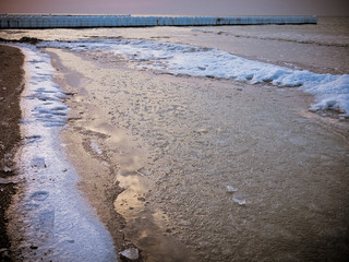 Eis an der Ostsee