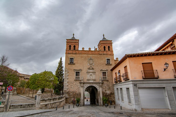 Fototapeta premium View of the Puerta del Cambron in Toledo