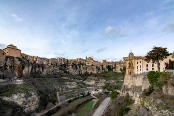 Fototapeta na wymiar Historic Walled Town of Cuenca - Spain