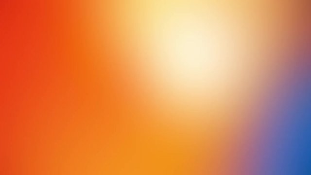 Multicolored slow motion gradient background, 4K Seamless loop abstract animation