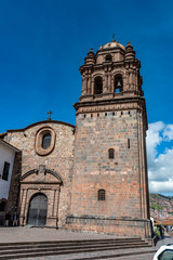 Eingangportal der Kirche Santo Domingo in Cusco Peru