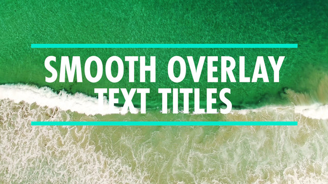 Smooth Title Overlay
