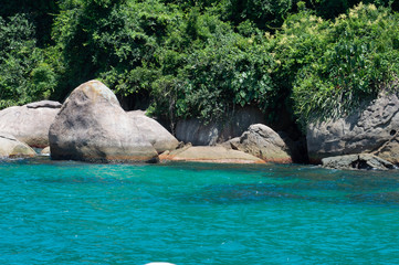 Fototapeta premium Rock on the Sea