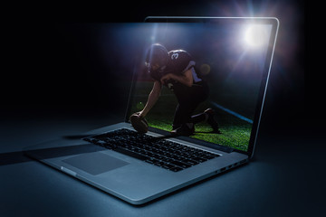 It is game time. Mixed media