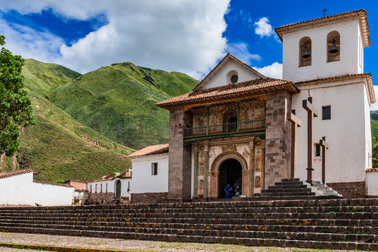 Iglesia de Andahuaylillas in Peru