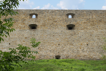 Authentic guard fortress of the Ukrainian Cossacks. Ukraine, Chigirin, 2017