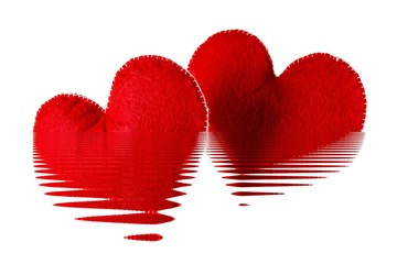 heart background love valentine concept. illustration.