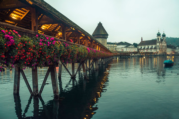 Kapellbr&uuml;cke in Luzern