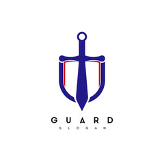 Shield Sword Logo Design Inspiration