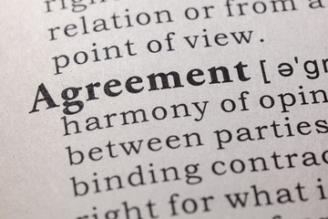 definition of agreement