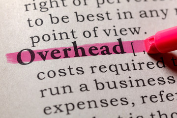 definition of overhead