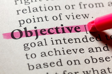 definition of objective