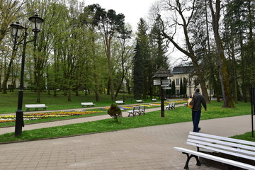 park zdrojowy w Nałęczowie © Olga Korowacka