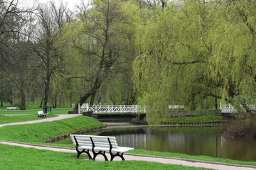 park zdrojowy w Nałęczowie © Olga Korowacka