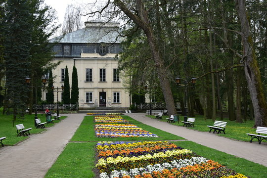 park zdrojowy w Nałęczowie