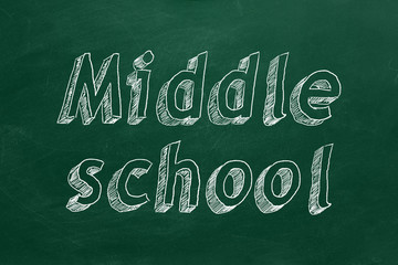 Obraz premium Middle school