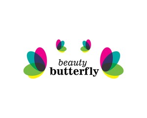 butterfly logo vector template design