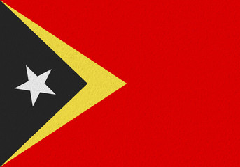 East Timor paper flag