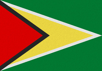 Guyana paper flag