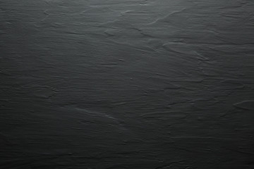 Dark black and grey slate like background or texture