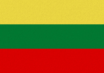 Fototapeta premium lithuania paper flag