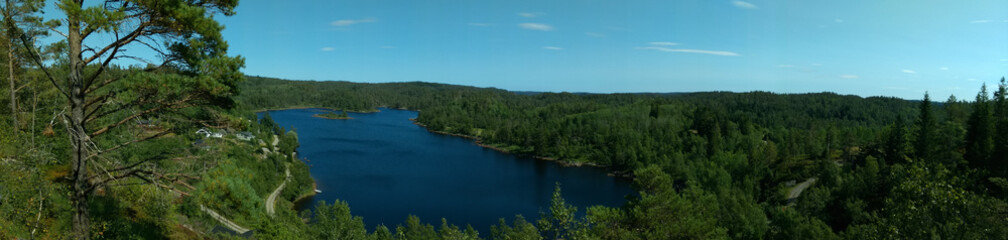 Fototapeta premium Lake in Norway