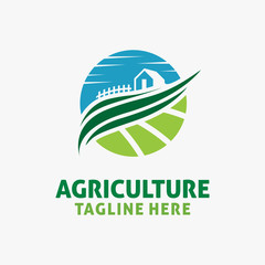 Farm & agriculture logo design