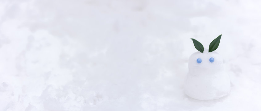 雪うさぎのイメージ