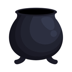 st patricks day card with cauldron empty