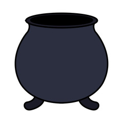 st patricks day card with cauldron empty