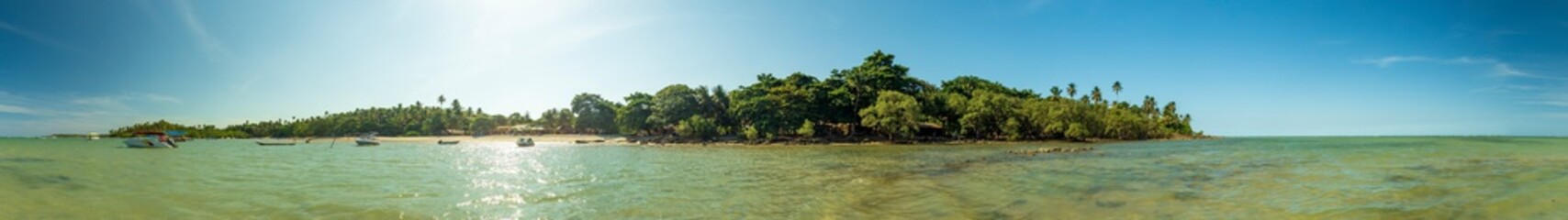 Panorâmica, Moreré - Ilha de Boipeba