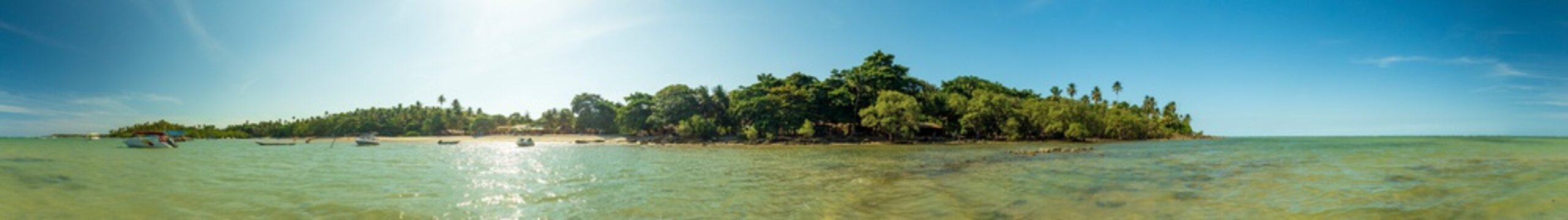 Panor&acirc;mica, Morer&eacute; - Ilha de Boipeba