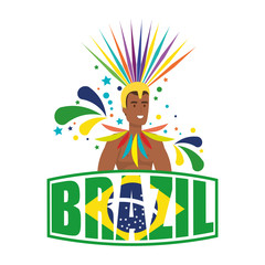 brazilian male dancer with brazil label