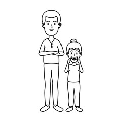 young dentist with girl patient