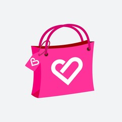 Shopping bag vector