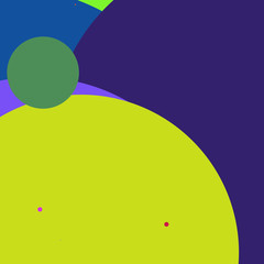 Circle geometric new abstract background multicolor pattern