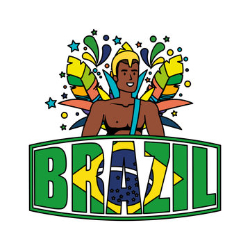 brazilian male dancer with brazil label