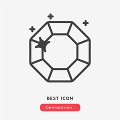 jewelry icon vector symbol