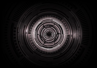 Dark Abstract Technology background.
