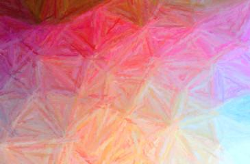 Naklejka premium Abstract illustration of red Long brush Strokes Pastel background