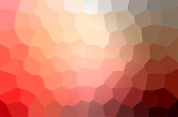 Abstract illustration of red Big Hexagon background