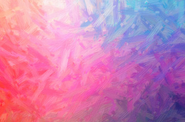 Abstract illustration of purple Bristle Brush Oil Paint background