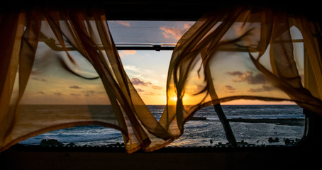 sunset window 