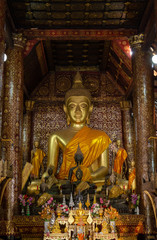 Wat Xiengthong at Luang Prabang Laos
