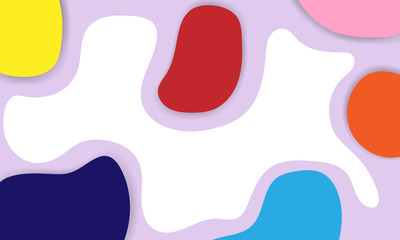 Fluid color covers set. Colorful bubble shapes with gradients. Trendy design. Eps10 vector. - Vector