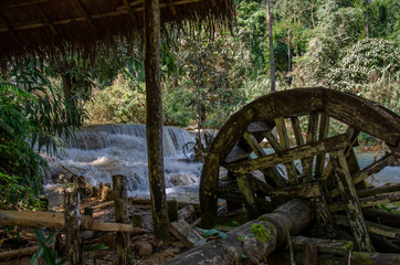 Kuang Si waterfall in Laos
