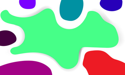 Fluid color covers set. Colorful bubble shapes with gradients. Trendy design. Eps10 vector. - Vector