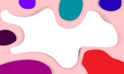 Fluid color covers set. Colorful bubble shapes with gradients. Trendy design. Eps10 vector. - Vector