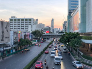 Fototapeta premium Droga do Bangkoku