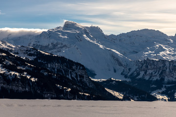 Mount titlis in winter
